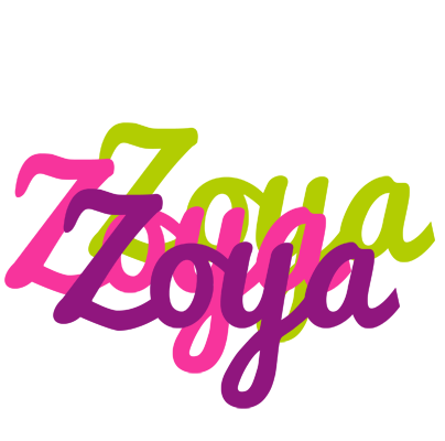 Zoya flowers logo