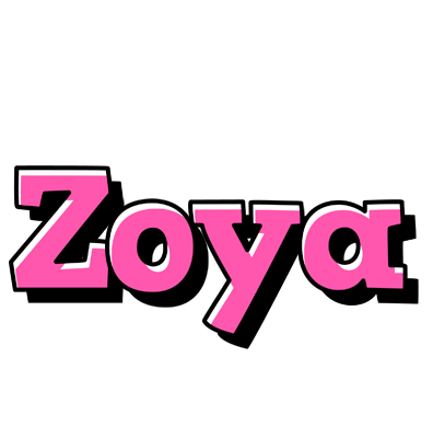 Zoya girlish logo