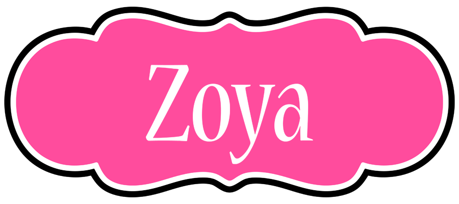 Zoya invitation logo