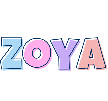 Zoya pastel logo