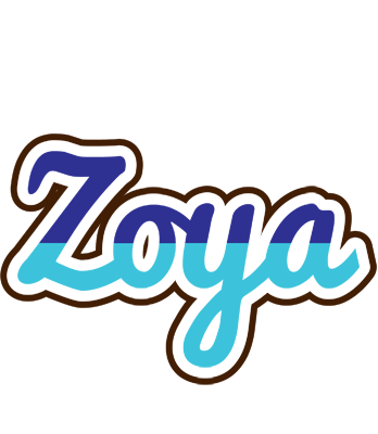 Zoya raining logo