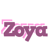 Zoya relaxing logo