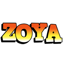 Zoya sunset logo