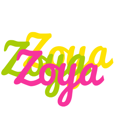 Zoya sweets logo