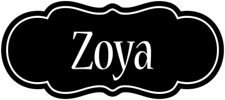 Zoya welcome logo