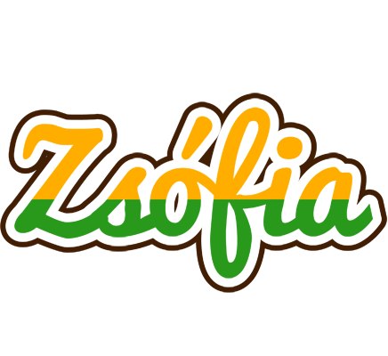 Zsófia banana logo