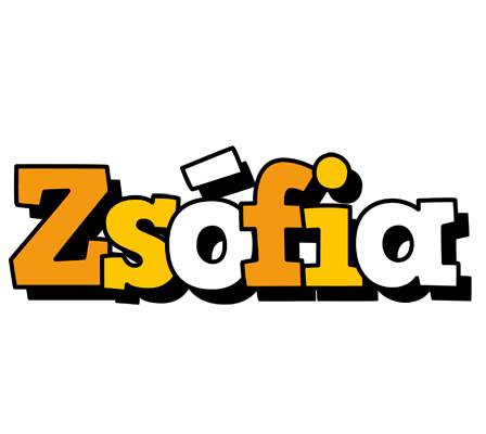 Zsófia cartoon logo