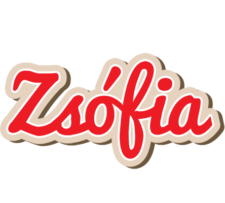 Zsófia chocolate logo