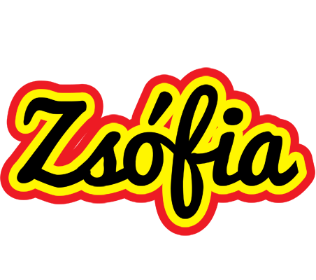 Zsófia flaming logo