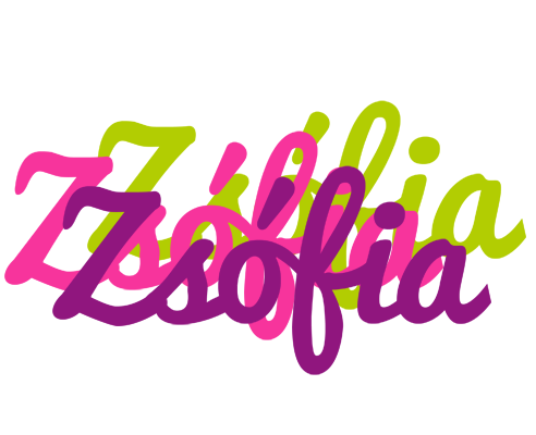 Zsófia flowers logo