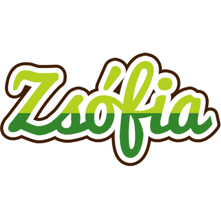 Zsófia golfing logo