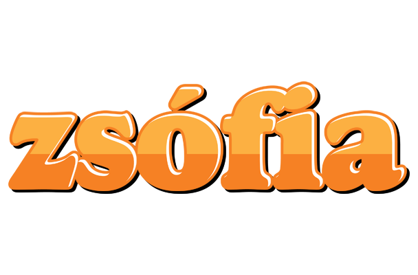 Zsófia orange logo