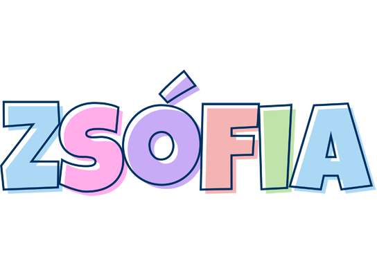 Zsófia pastel logo