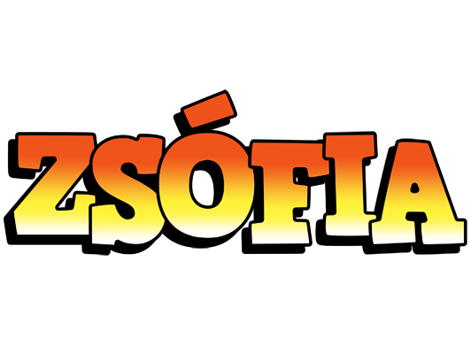 Zsófia sunset logo