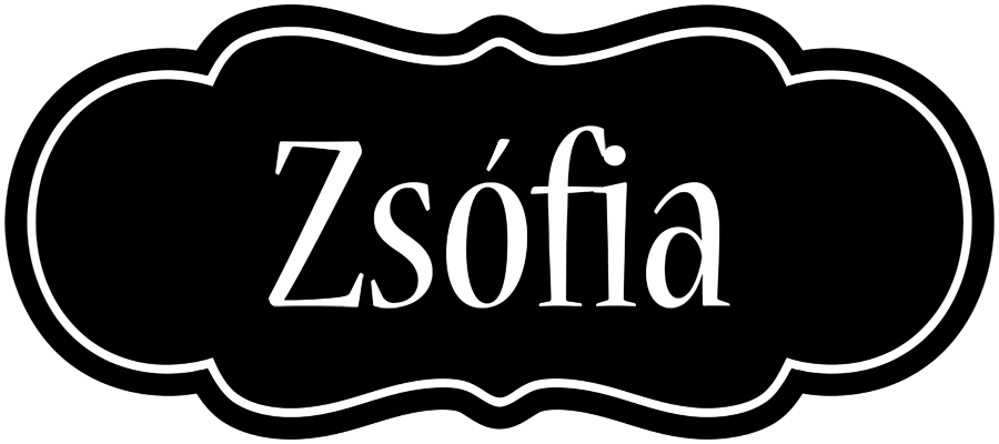 Zsófia welcome logo