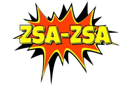 Zsa-Zsa bazinga logo