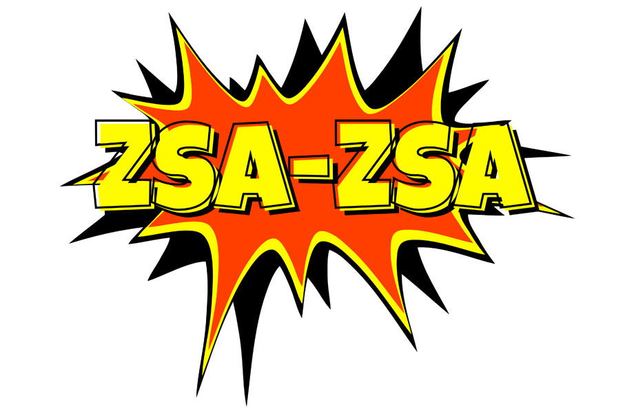 Zsa-Zsa bazinga logo