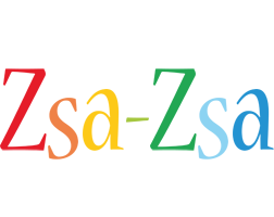 Zsa-Zsa birthday logo