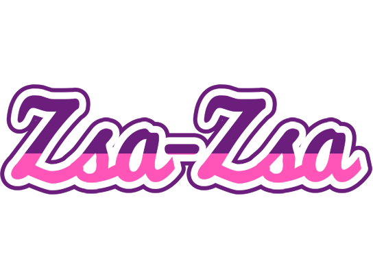 Zsa-Zsa cheerful logo