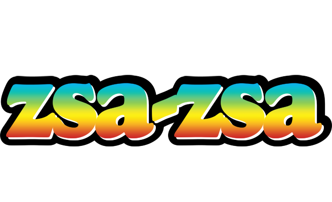 Zsa-Zsa color logo