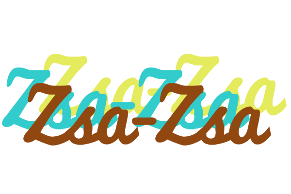 Zsa-Zsa cupcake logo