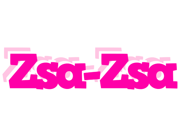 Zsa-Zsa dancing logo