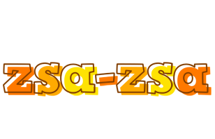 Zsa-Zsa desert logo