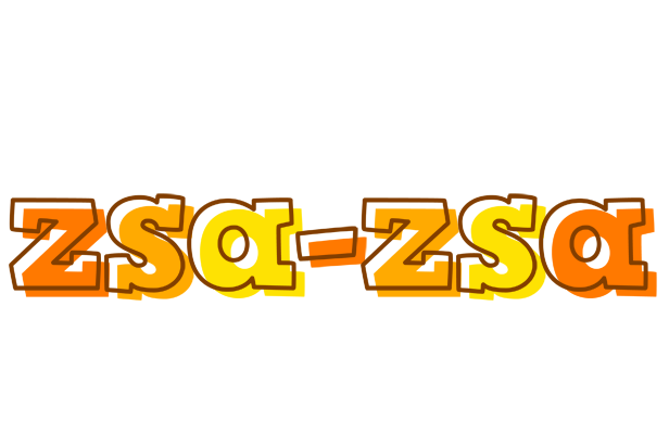 Zsa-Zsa desert logo