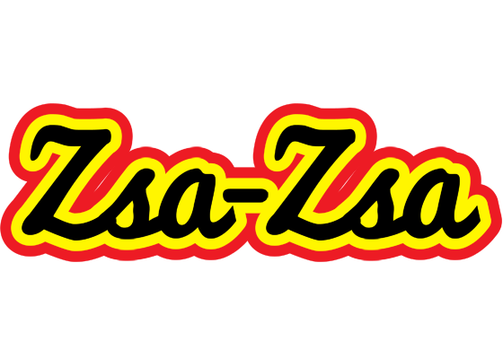 Zsa-Zsa flaming logo