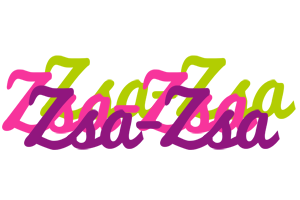 Zsa-Zsa flowers logo