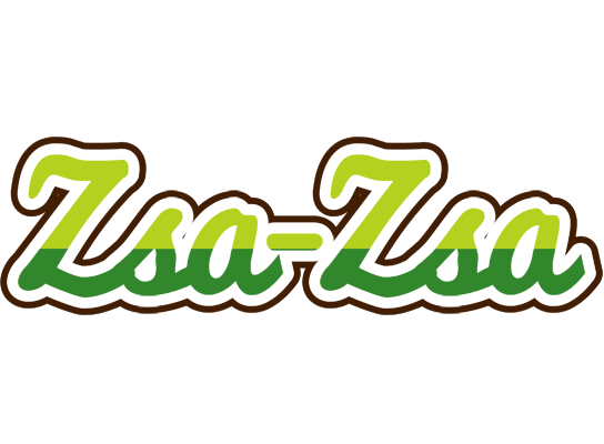 Zsa-Zsa golfing logo
