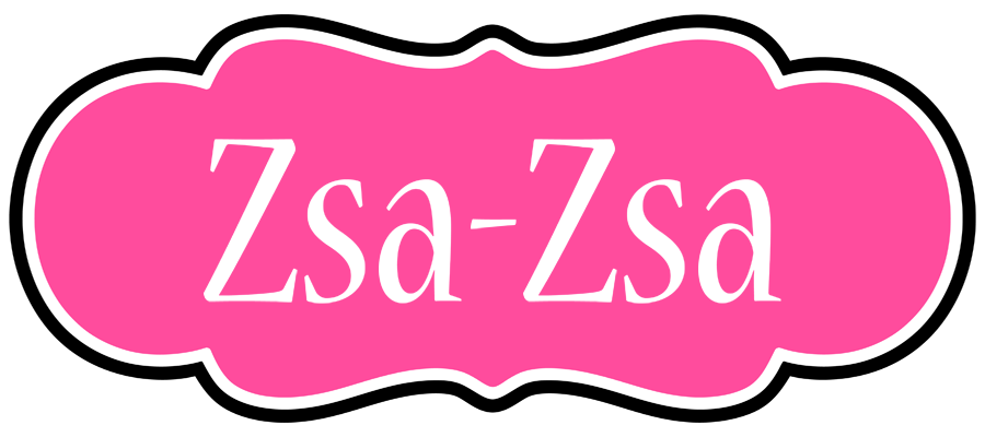 Zsa-Zsa invitation logo