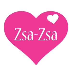 Zsa-Zsa love-heart logo