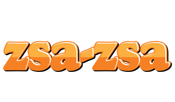 Zsa-Zsa orange logo