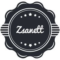 Zsanett badge logo