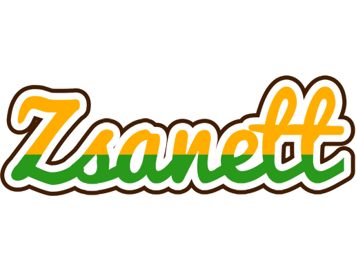 Zsanett banana logo