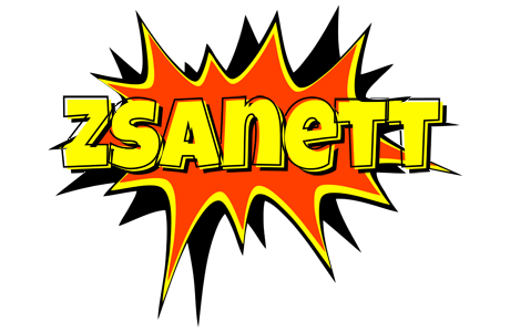 Zsanett bazinga logo
