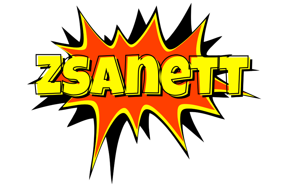 Zsanett bazinga logo