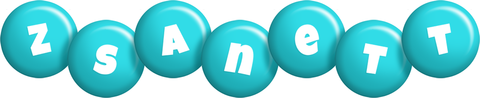 Zsanett candy-azur logo