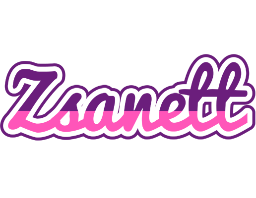 Zsanett cheerful logo