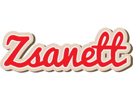 Zsanett chocolate logo