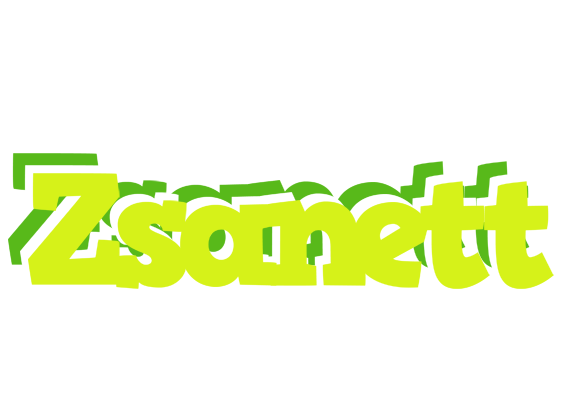 Zsanett citrus logo