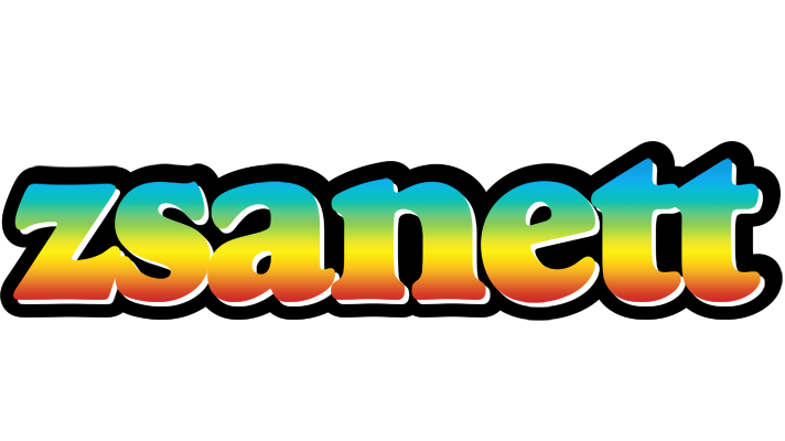 Zsanett color logo