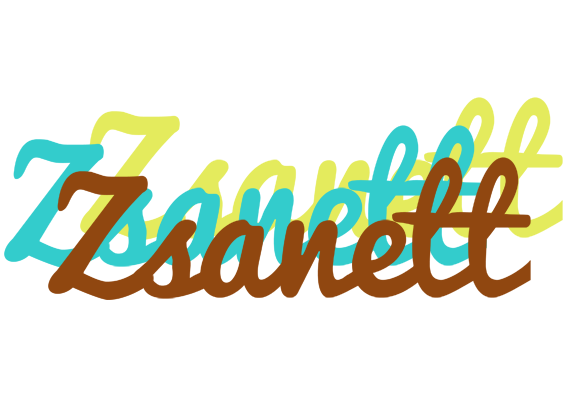 Zsanett cupcake logo