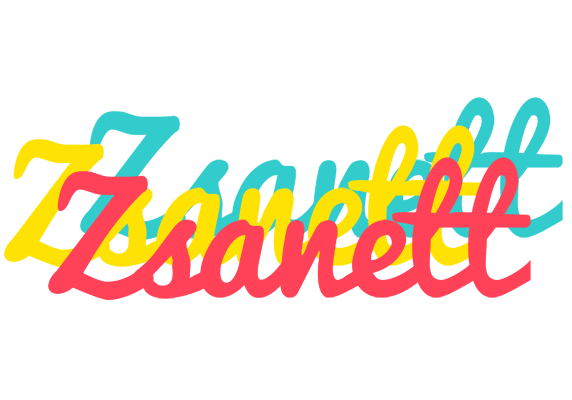 Zsanett disco logo