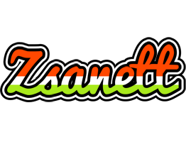 Zsanett exotic logo
