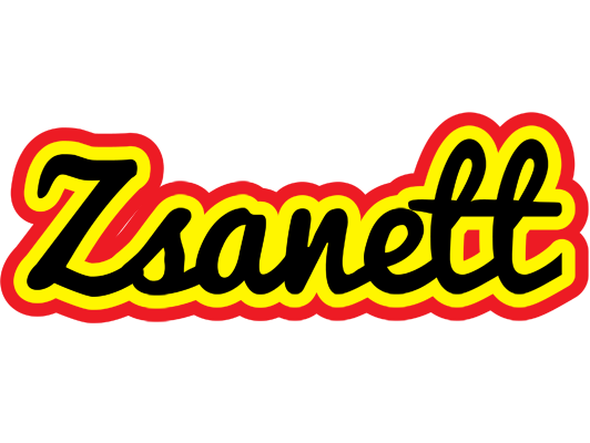 Zsanett flaming logo
