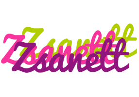 Zsanett flowers logo