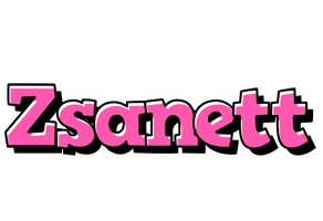 Zsanett girlish logo