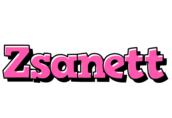 Zsanett girlish logo